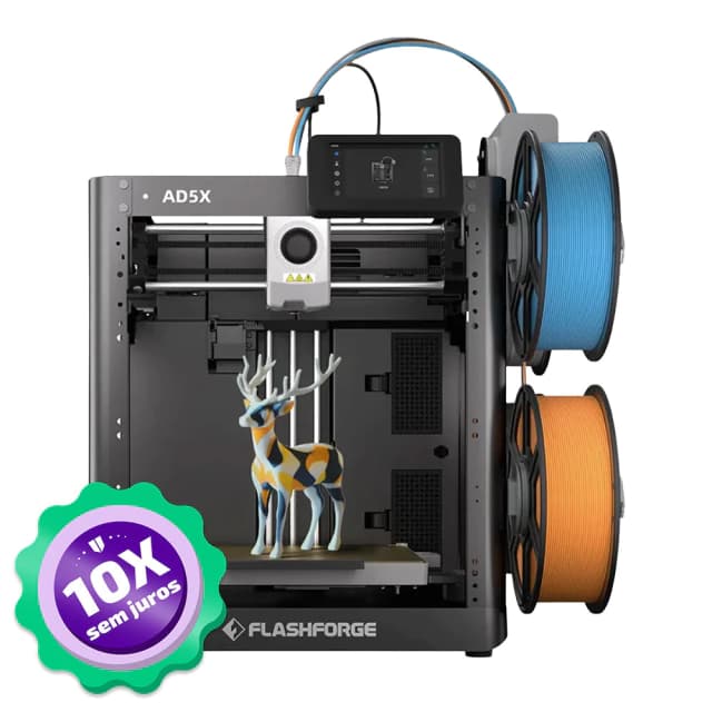 Impressora 3D Flashforge AD5X Multicolorida
